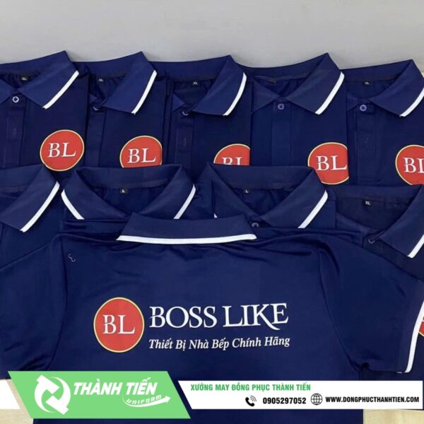 Mẫu Áo Đồng Phục Thương Hiệu BOSS LIKE
