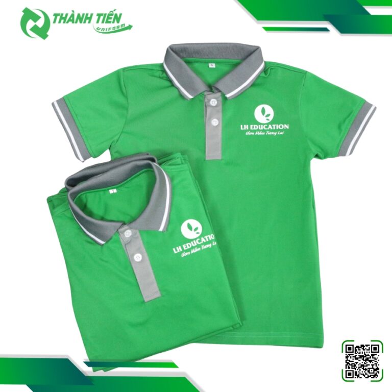 Mẫu Áo Đồng Phục Trung Tâm Anh Ngữ LH Education