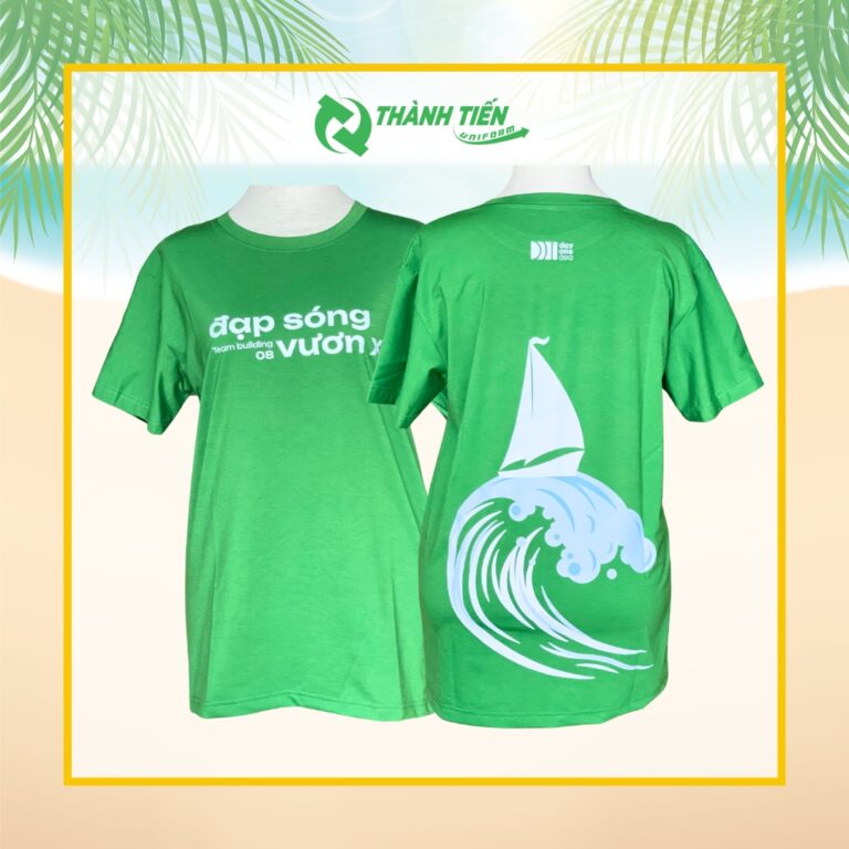 Mẫu Áo Team Building Đạp Gió Rẽ Sóng