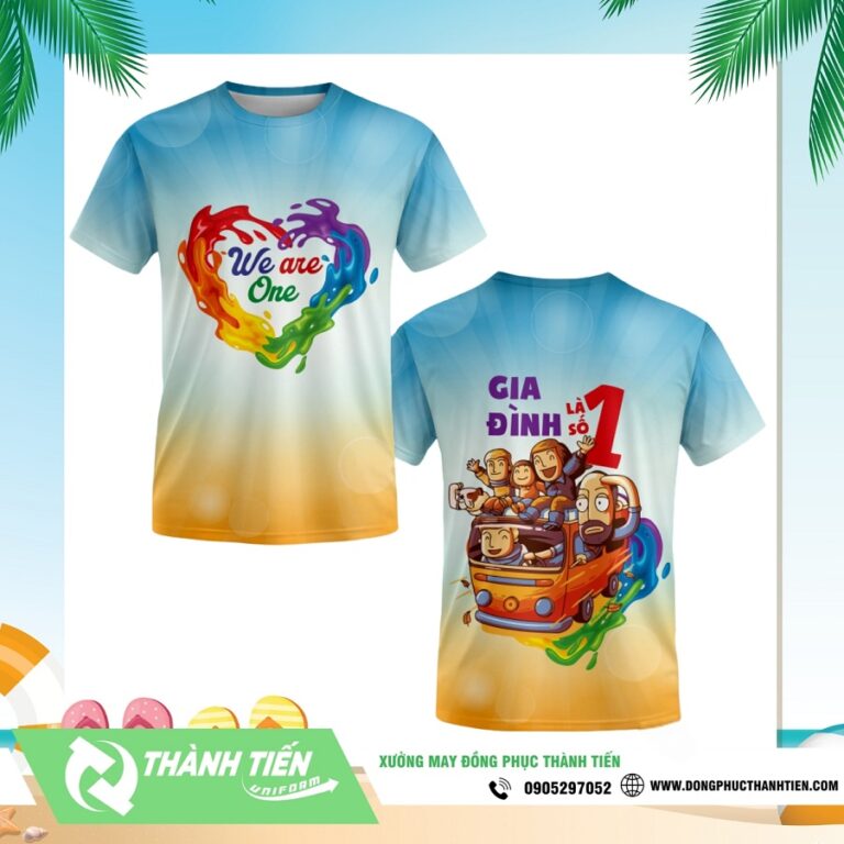 Mẫu Áo Team Building We Are One