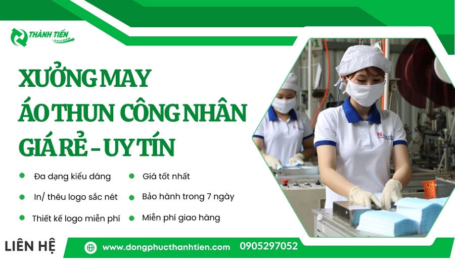 Đặt May Áo Thun Đồng Phục Công Nhân Giá Rẻ Tại TP.HCM