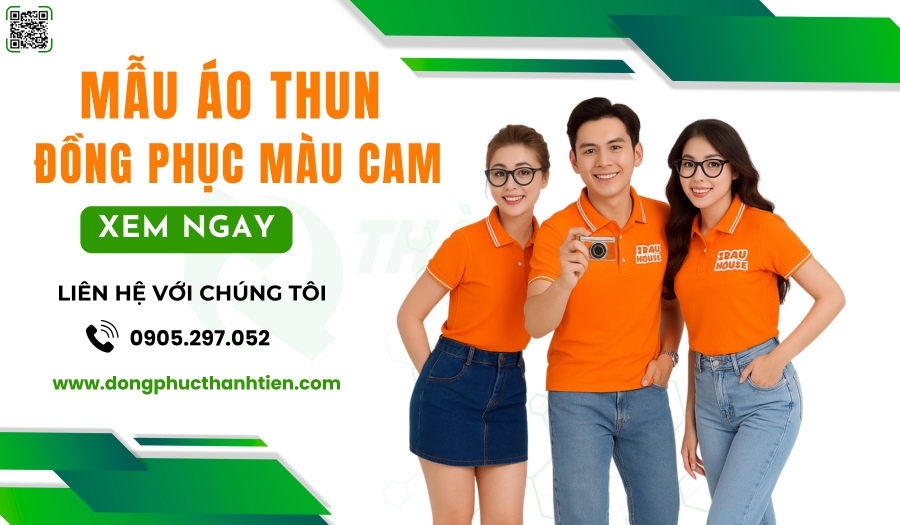 44+ Mẫu Áo Đồng Phục Màu Cam Sáng Tạo Và Nổi Bật