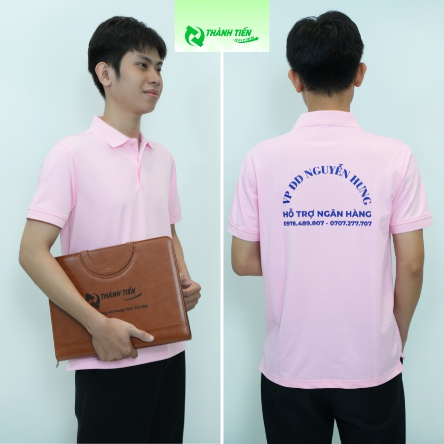 Đồng Phục Công Ty Màu Hồng Hiện Đang Là Xu Hướng