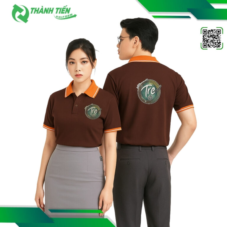 Mẫu Áo Đồng Phục Nhân Viên Phục Vụ Thương Hiệu Tre Việt Nam Kutuh