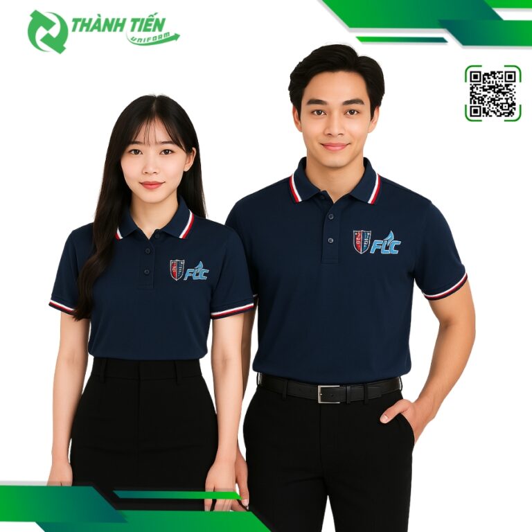Mẫu Áo Polo Đồng Phục Trường Đại Học HUB