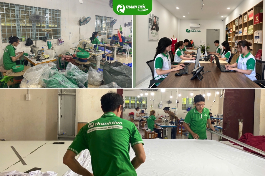 Xưởng may đồng phục trực tiếp không quan trung gian đảm bảo tối ưu chi phí