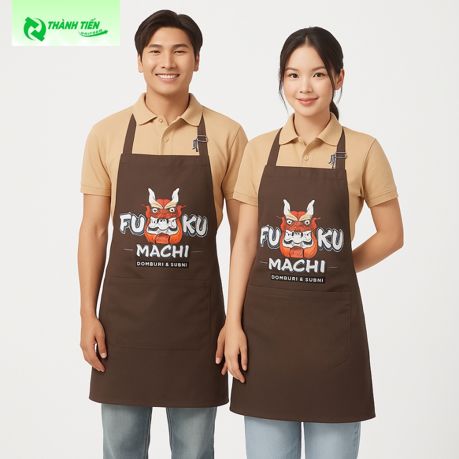 Mẫu tạp dề đồng phục đẹp