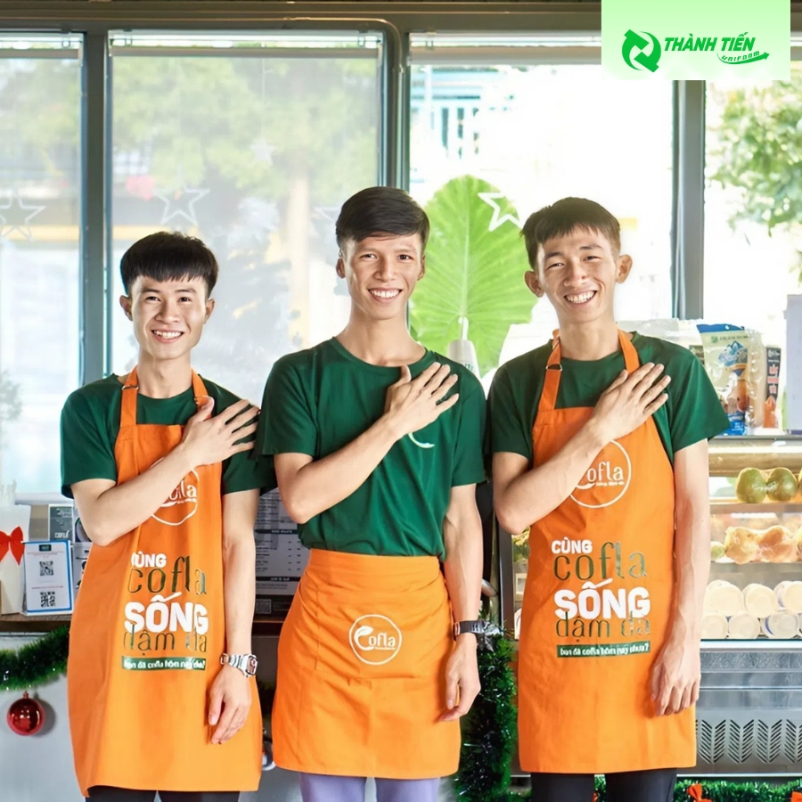 Tạp Dề Chéo Lưng