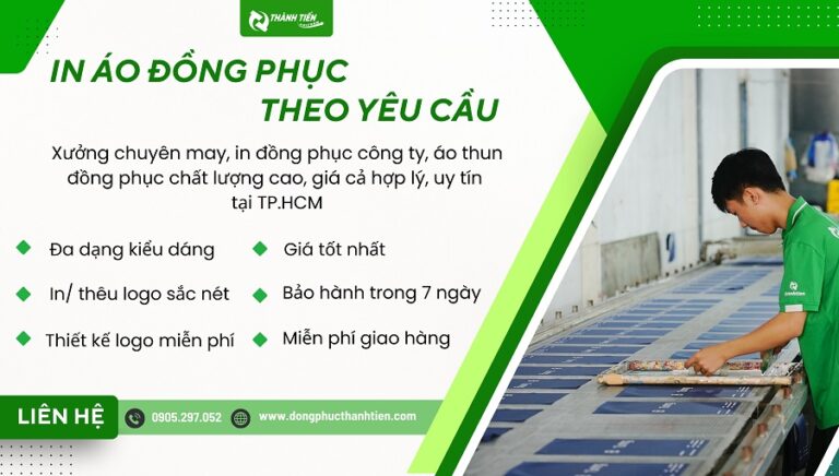 in ao dong phuc theo yeu cau