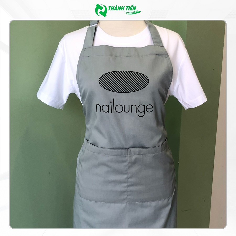 Mẫu tạp dề in logo theo yêu cầu