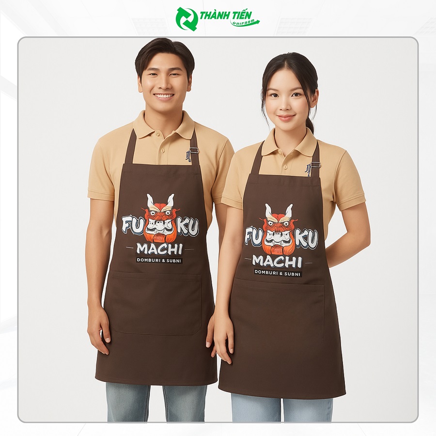In hình lên tạp dề theo yêu cầu