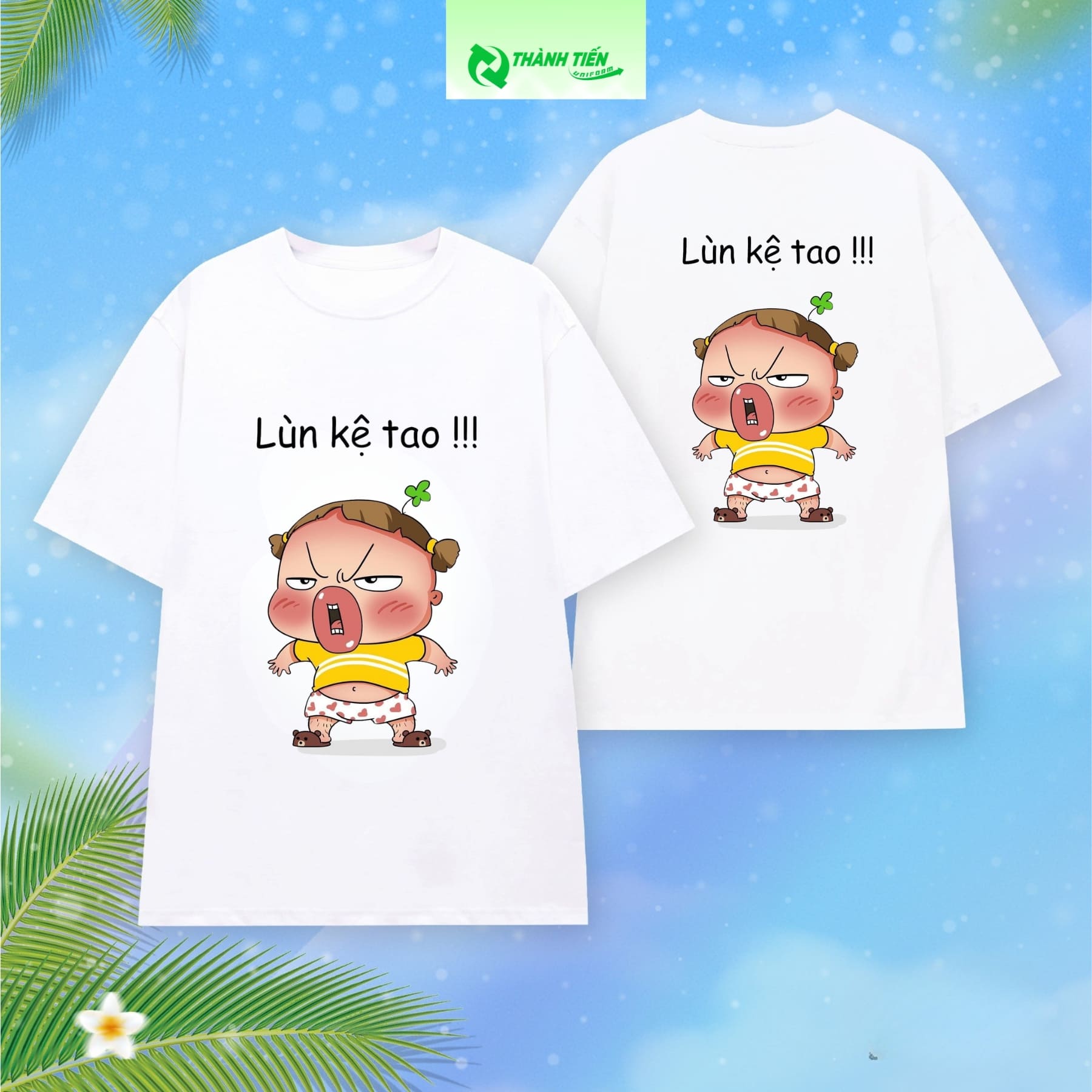 Mẫu Áo Nhóm In Hình Meme Vui Nhộn Hot Trend