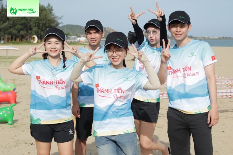 Các mẫu áo thun đồng phục du lịch đẹp nhất hiện nay