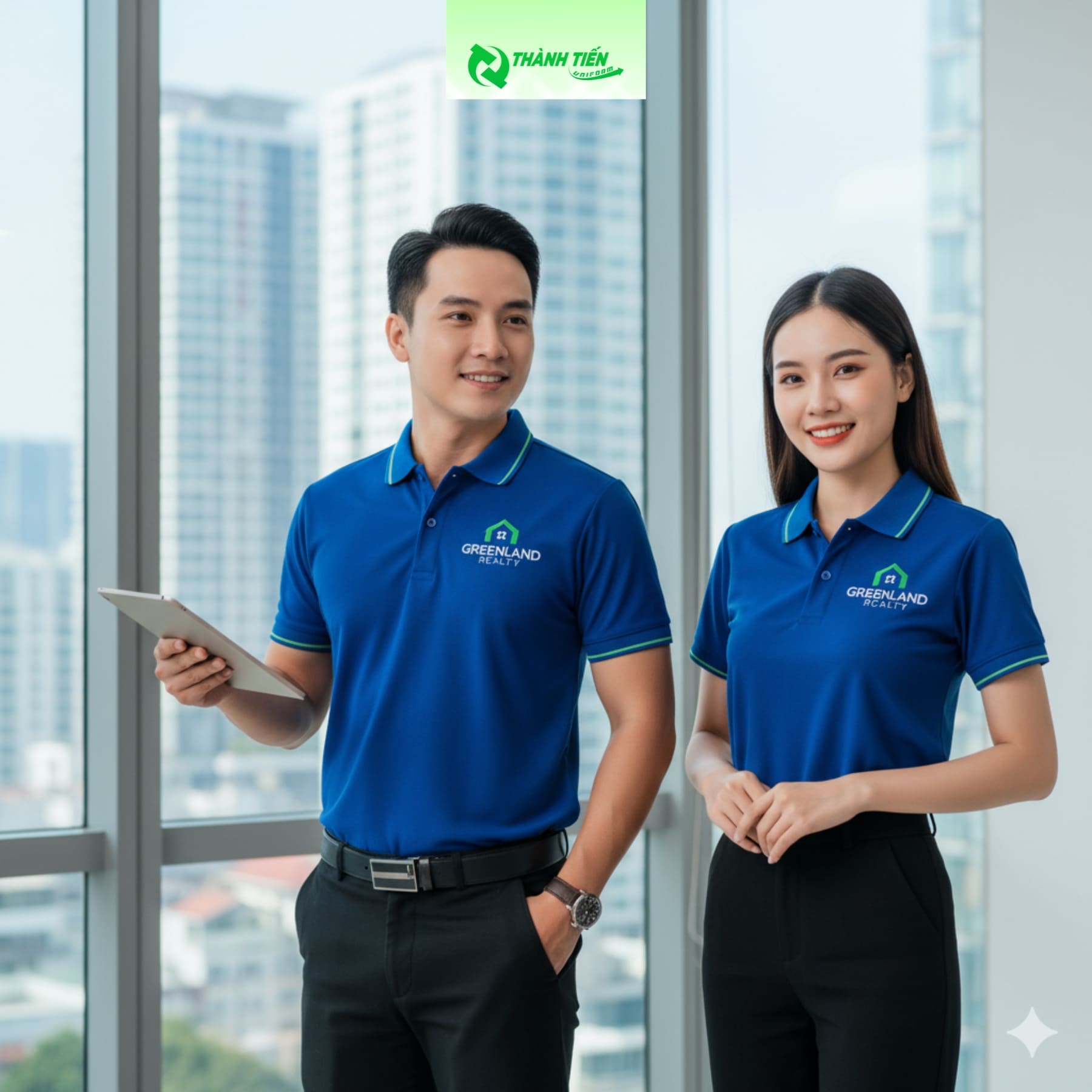 Đồng phục bất động sản Sam Group 