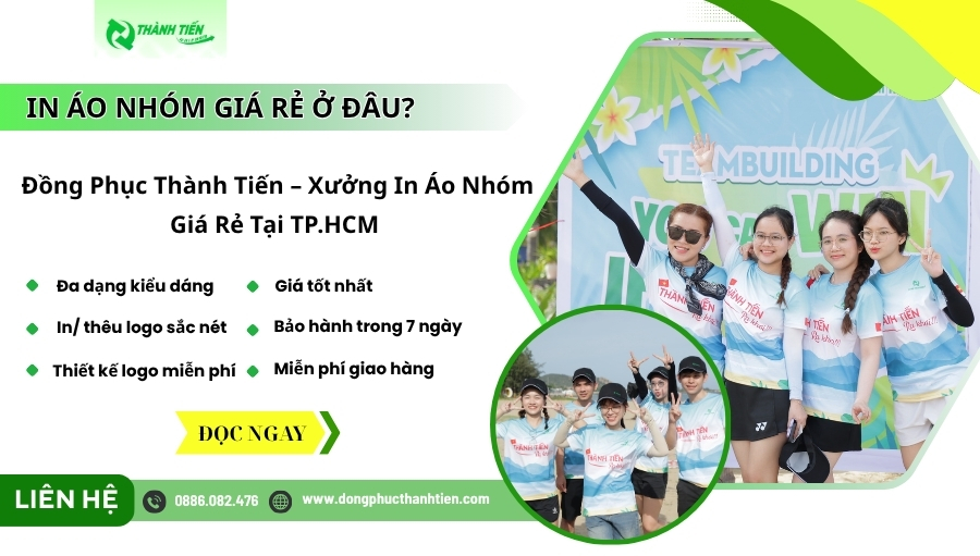 in áo nhóm số lượng ít TPHCM