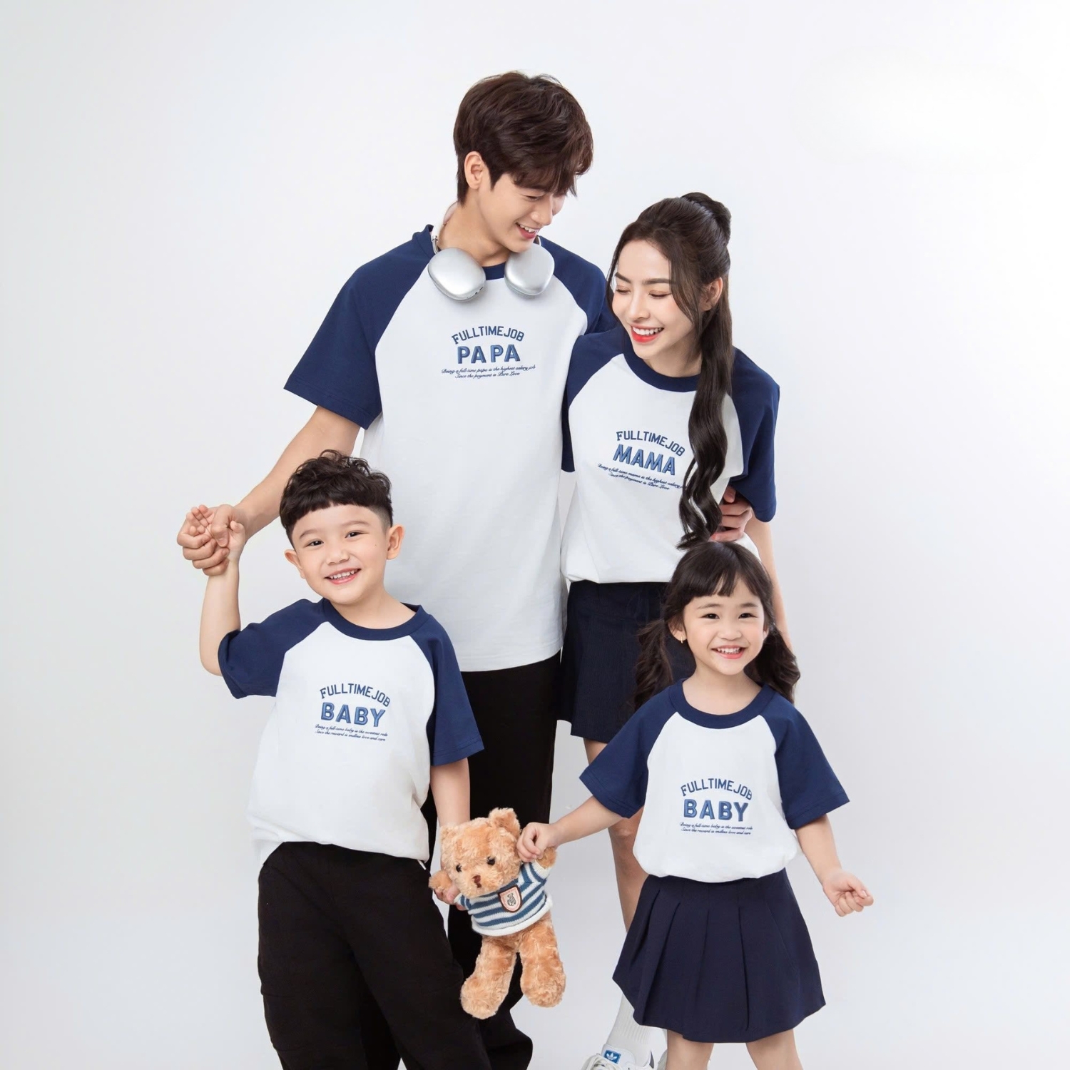 Áo phông đồng phục gia đình đẹp