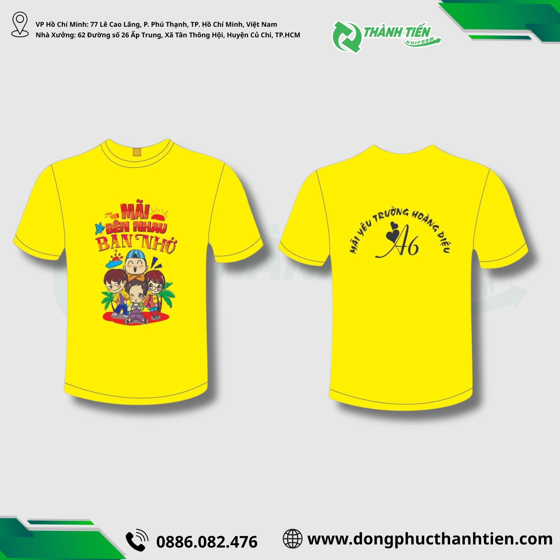 ao dong phuc hop lop 15 nam 3