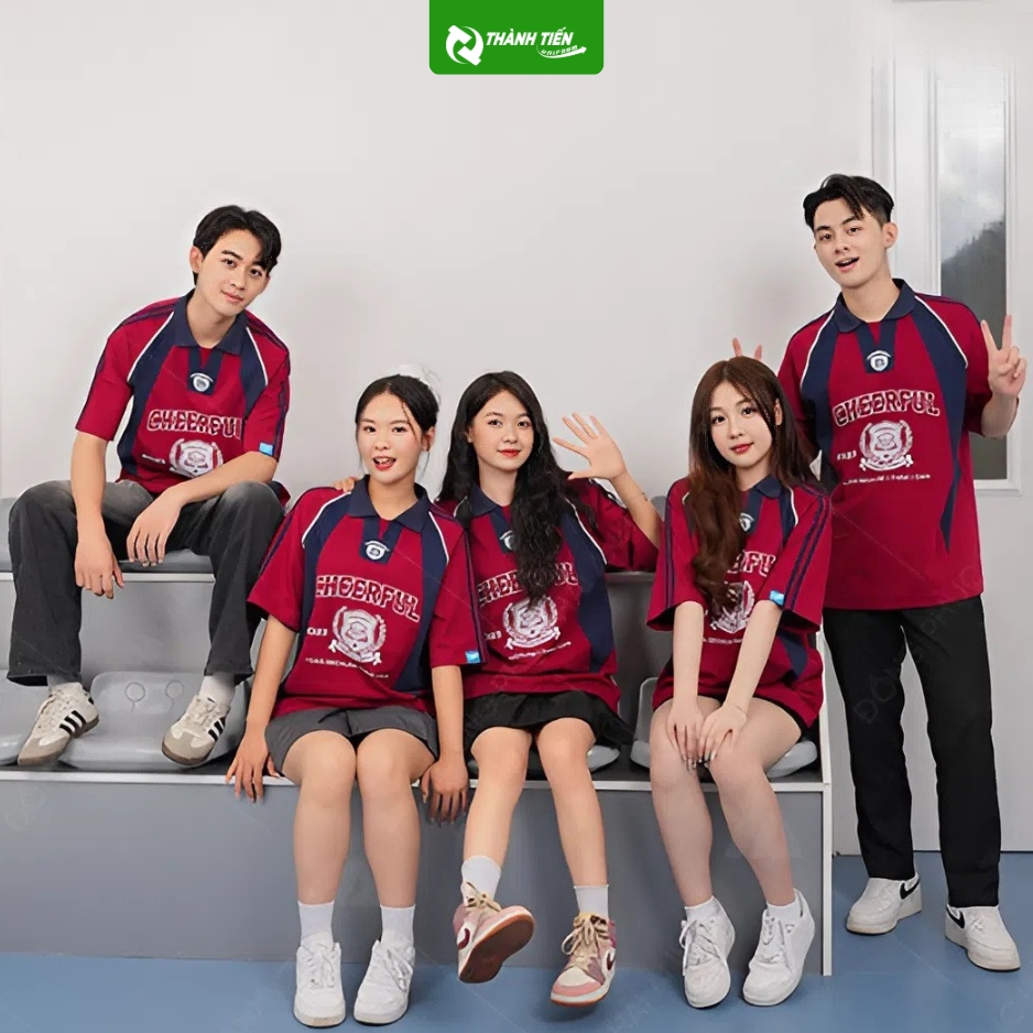 Mẫu Áo Lớp Màu Đỏ Đẹp - Độc