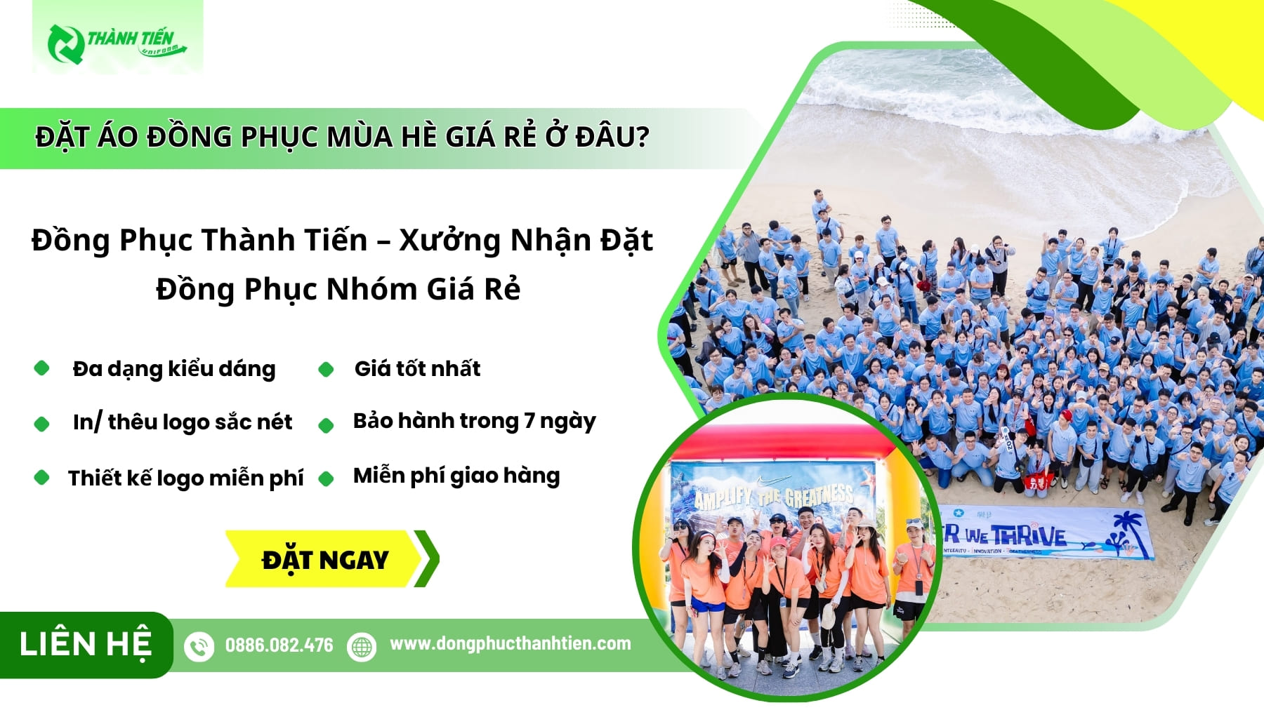 Xưởng May Áo Đồng Phục Mùa Hè Đẹp, Uy Tín Tại HCM