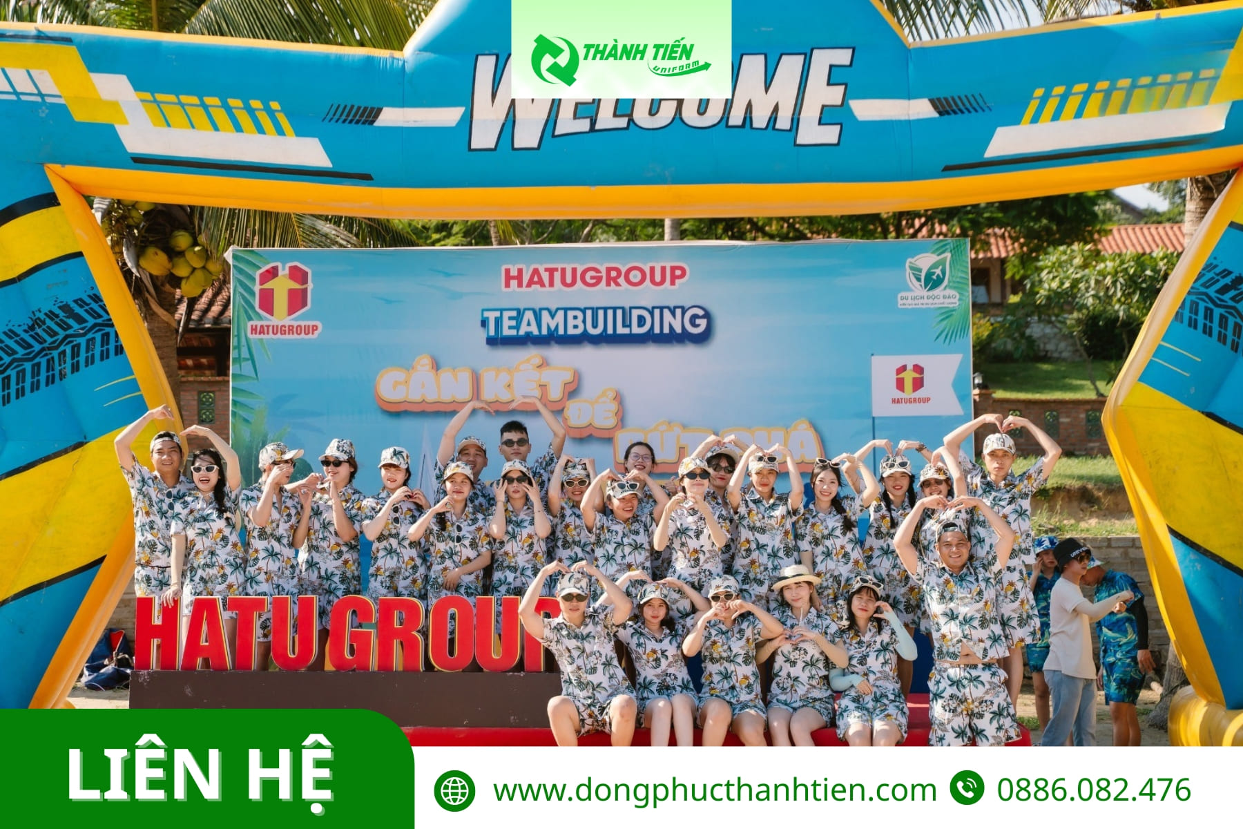 ao dong phuc mua he 17