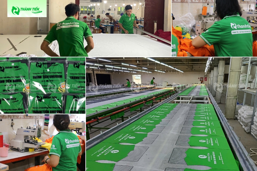 Xưởng may áo gió đồng phục giá rẻ