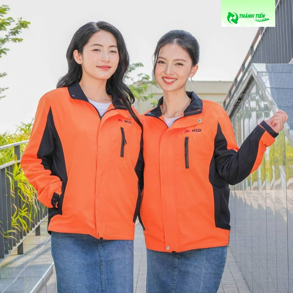 Mẫu đồng phục áo khoác mùa đông 3 lớp 