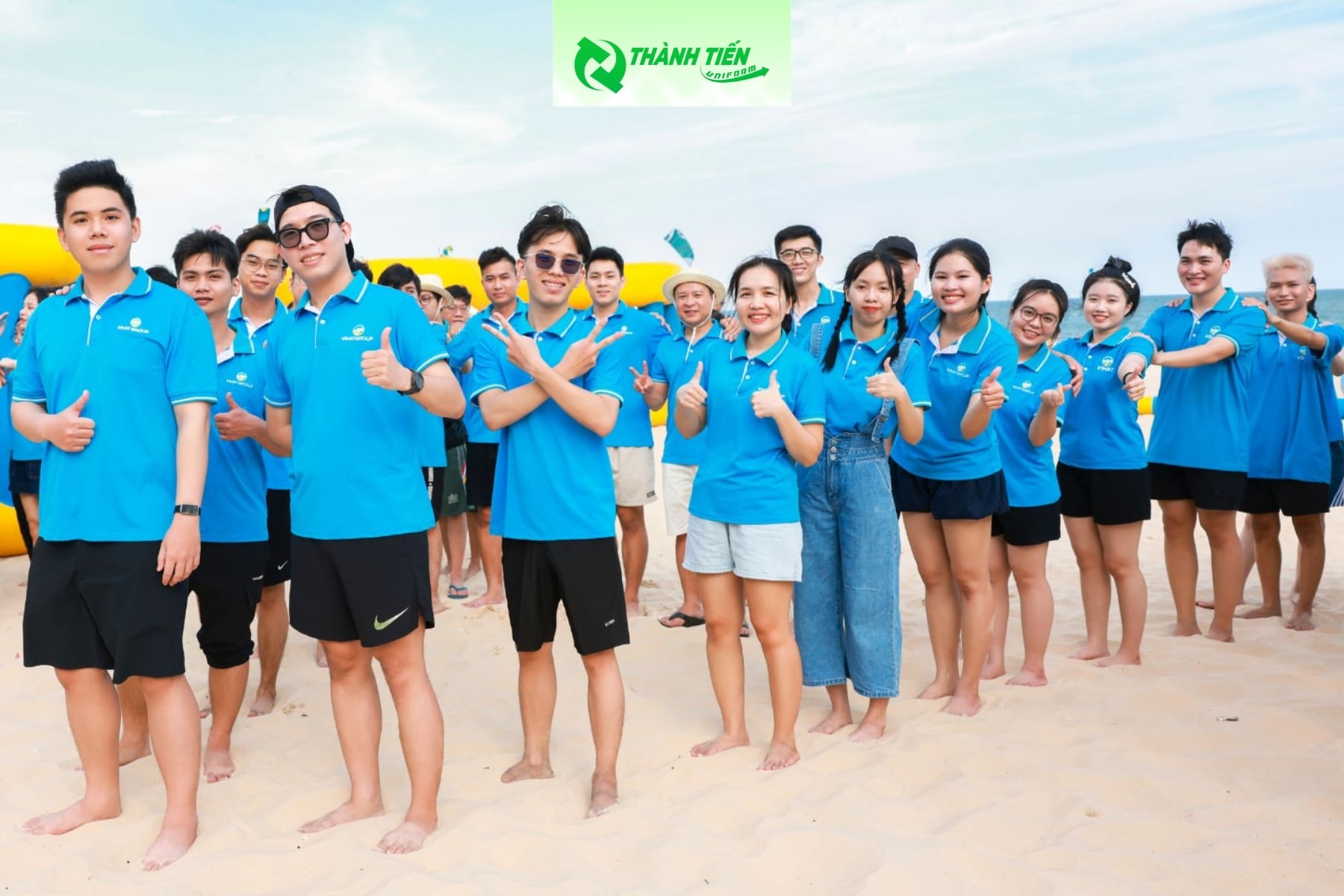 Mẫu áo nhóm polo đẹp cho tập thể