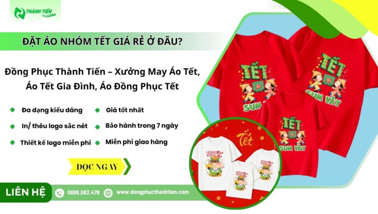 555+ Mẫu Áo Nhóm Tết Đẹp, Độc Đáo, Hot Trend Cho Năm Mới