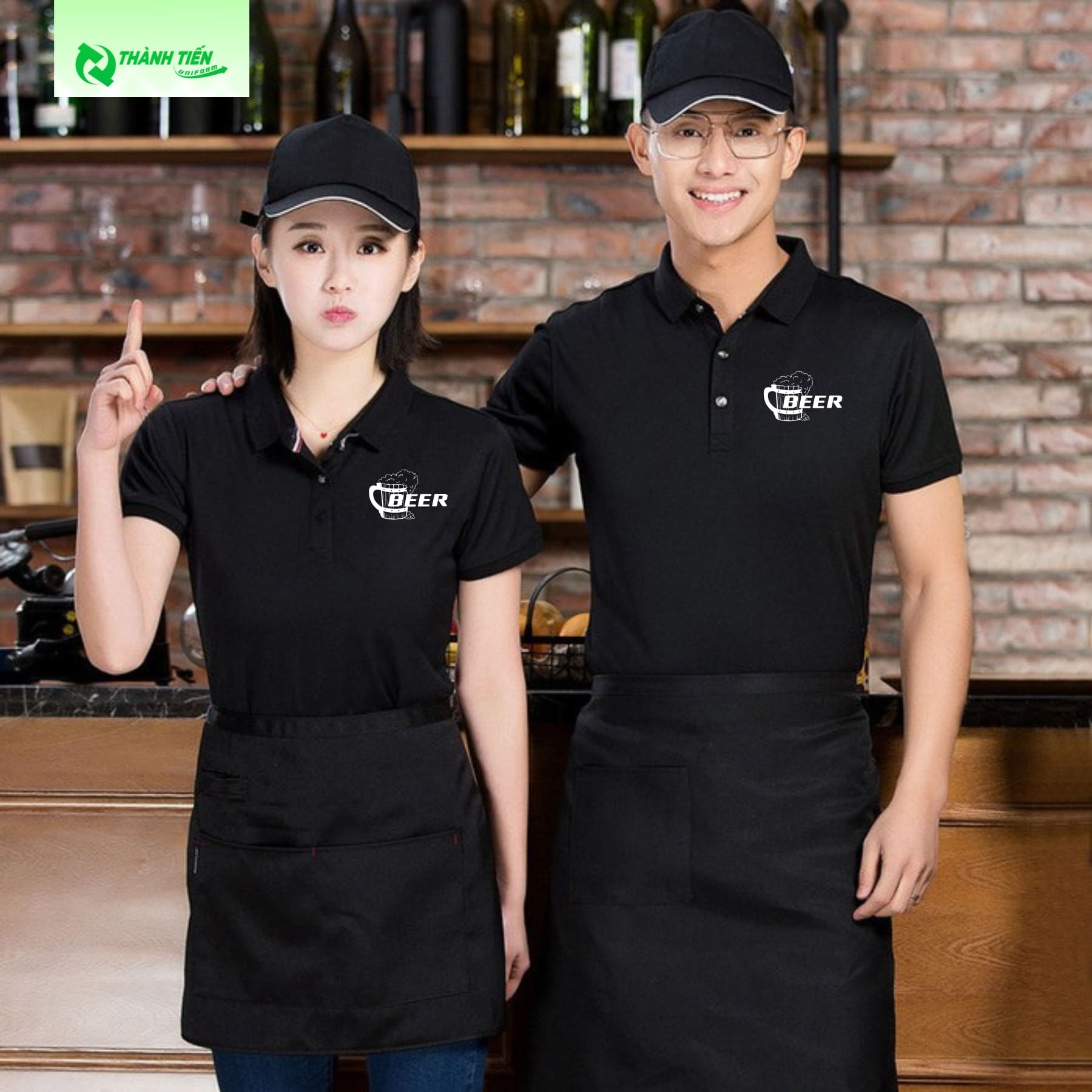 mẫu áo đồng phục quán bia đẹp