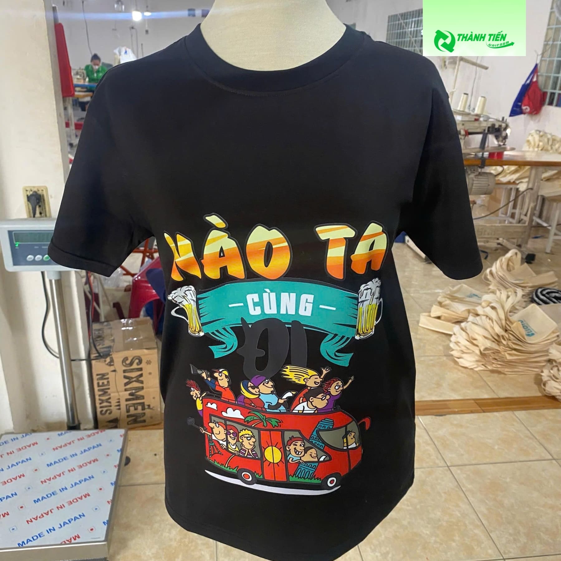 In áo thun nhóm lấy nhanh 