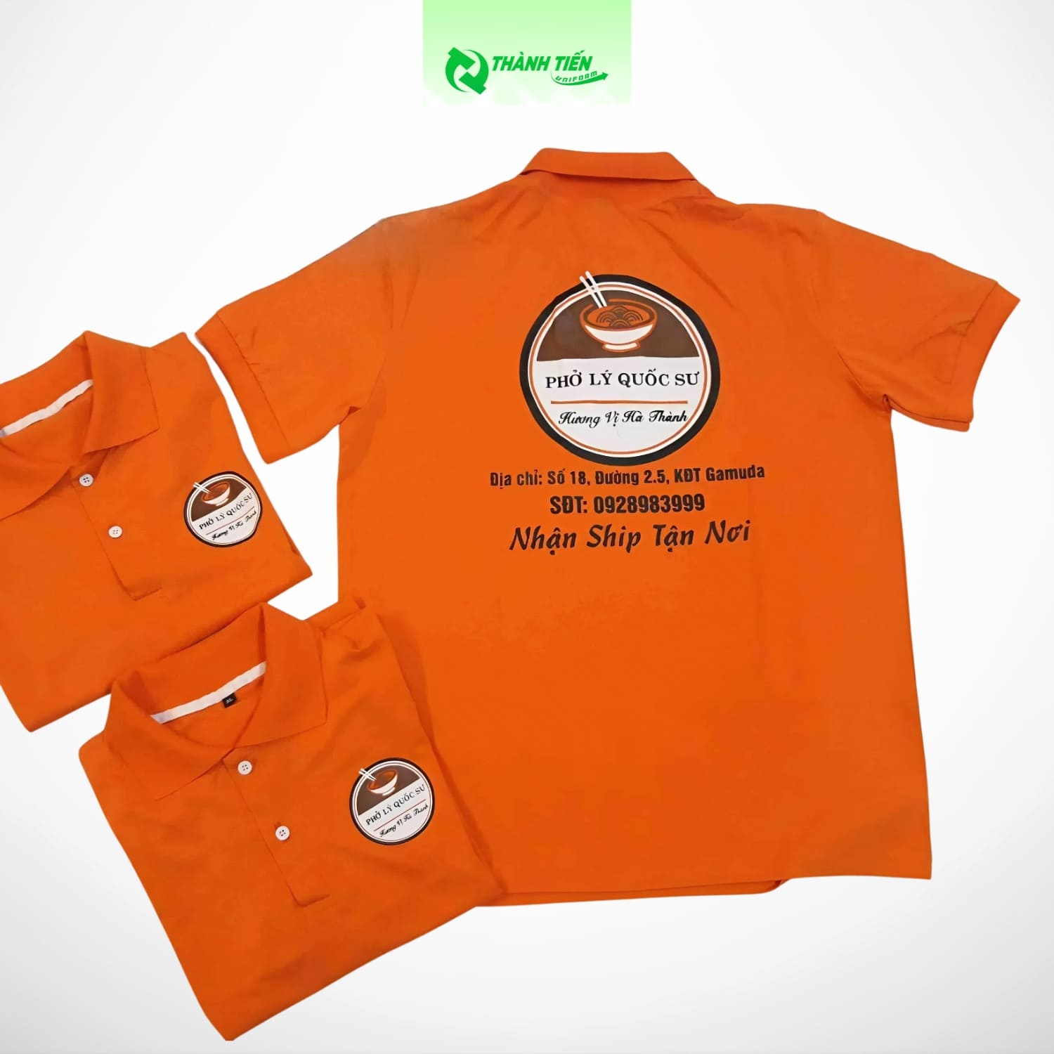 Chất liệu vải phù hợp để may áo đồng phục quán phở