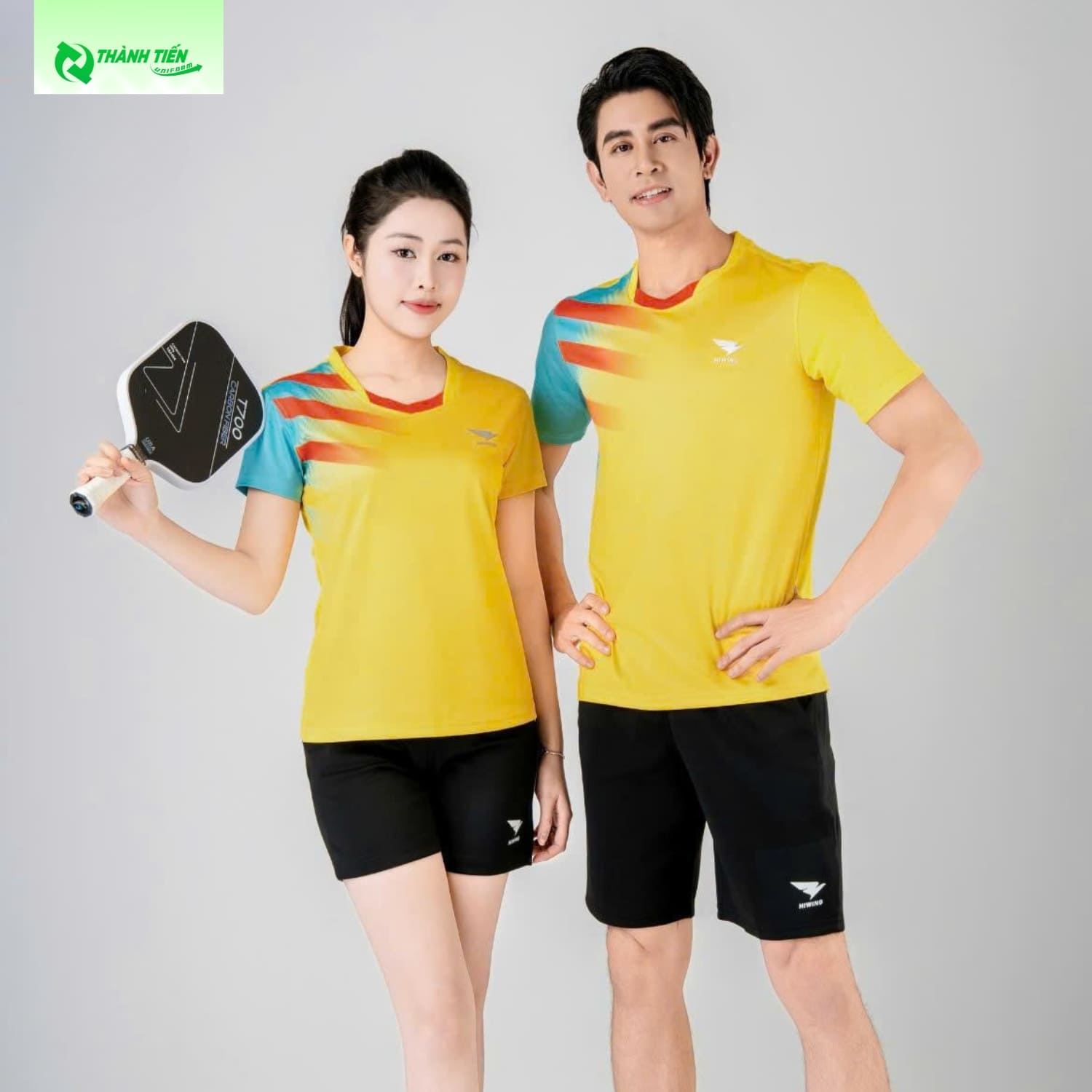 Áo Pickleball co giãn 4 chiều, thấm hút mồ hôi tốt