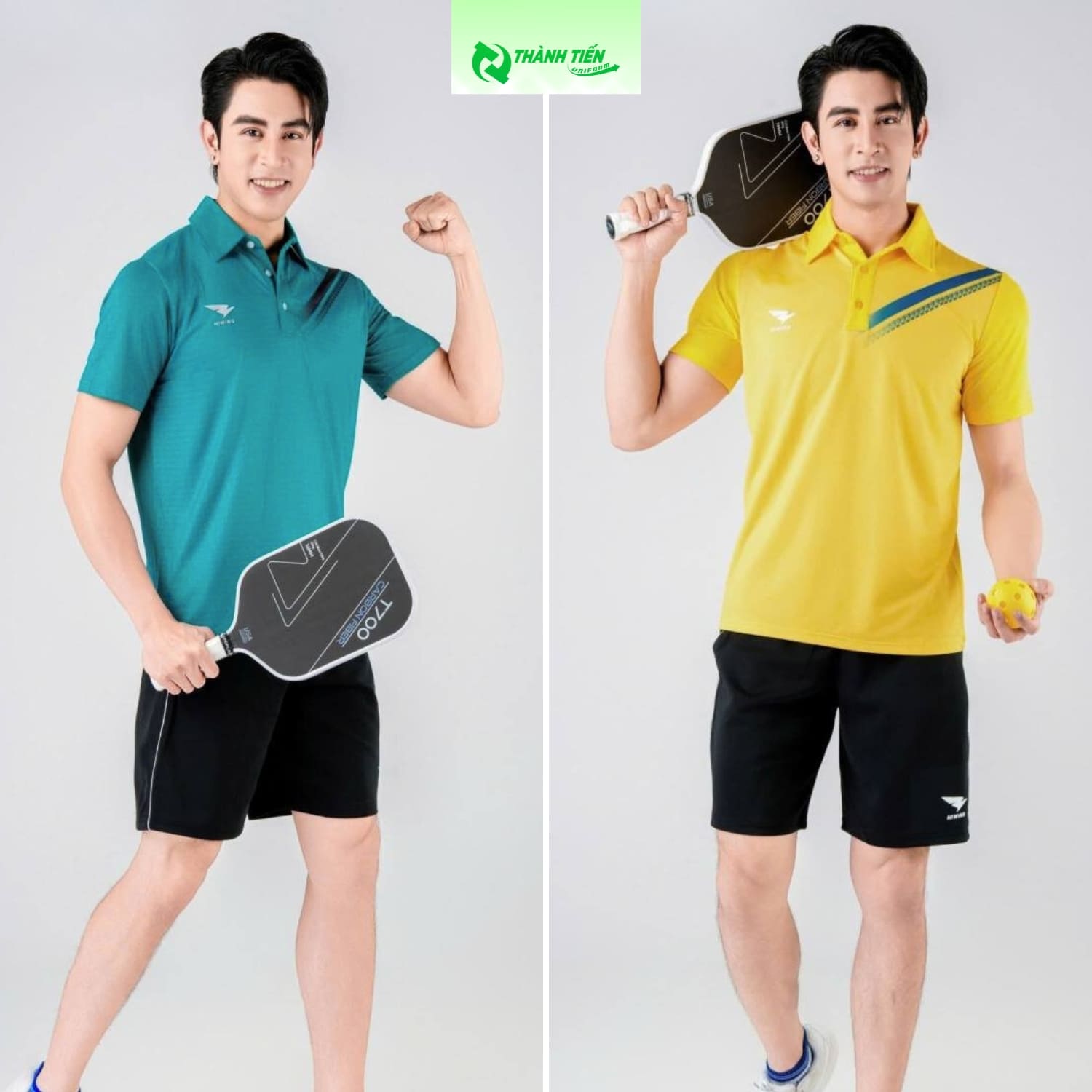 Áo đấu pickleball đẹp cho nam