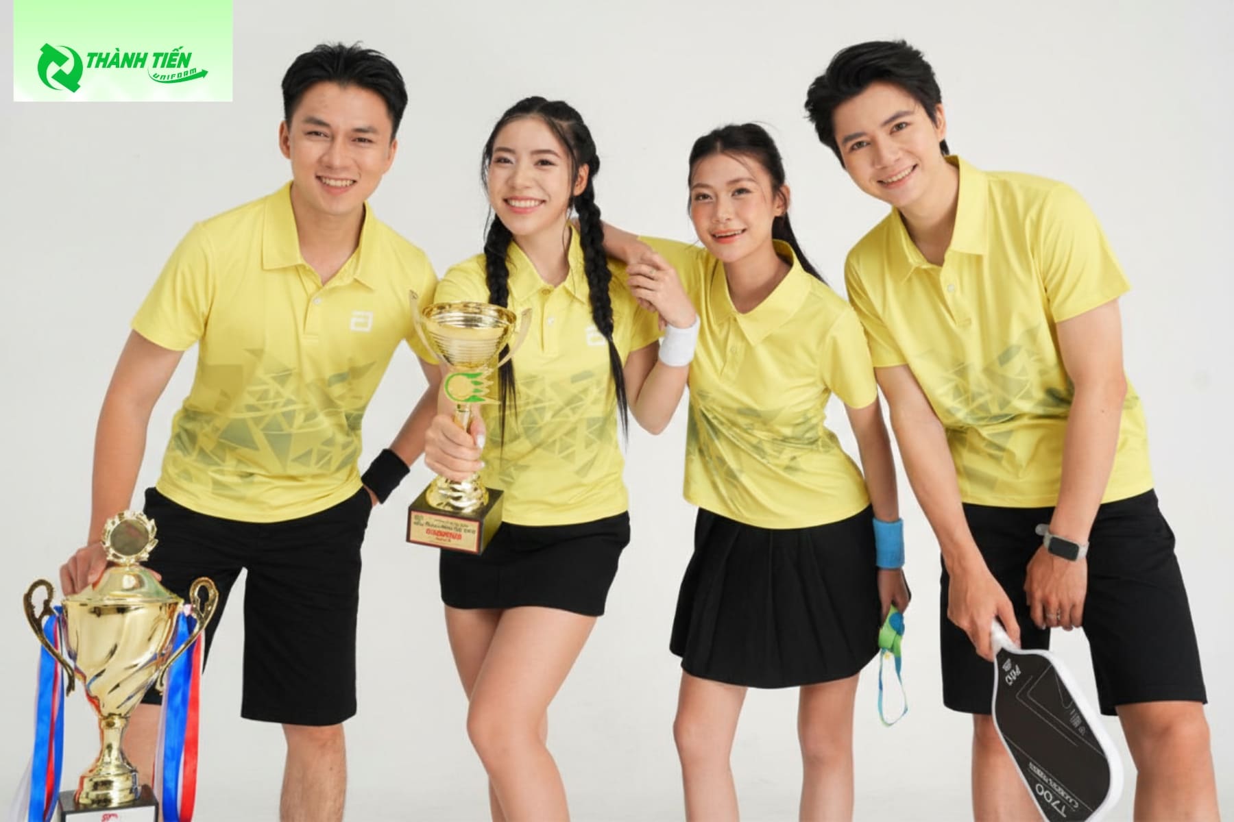 Mẫu áo thể thao đồng phục Pickleball đẹp