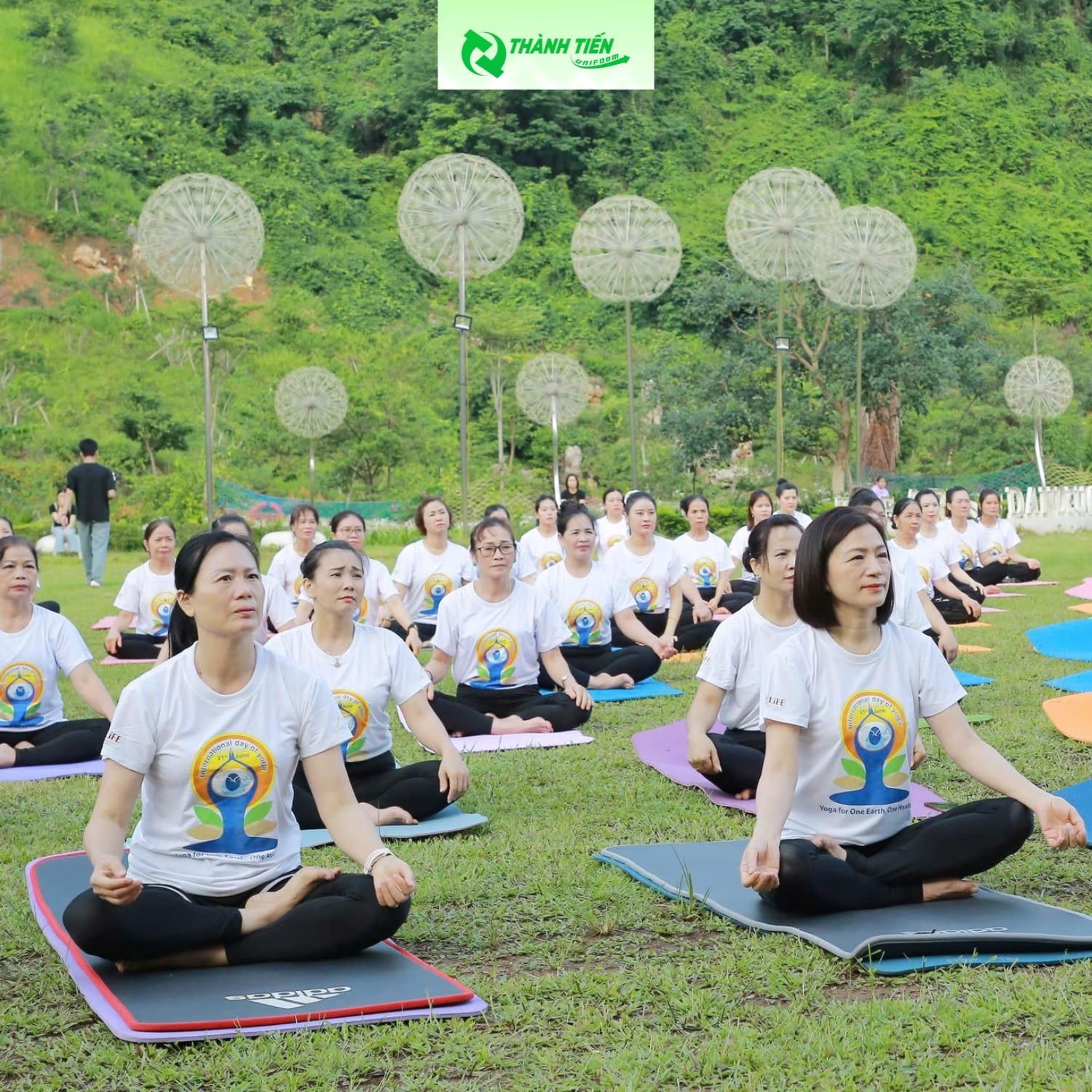 Áo đồng phục tập yoga cho câu lạc bộ