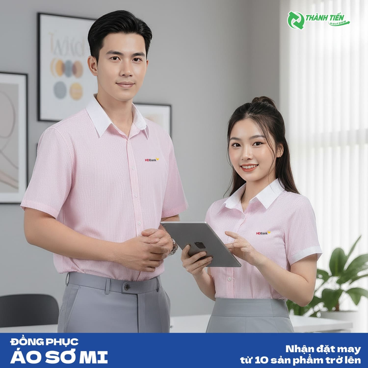 Áo sơ mi nam họa tiết (Chấm bi, caro) hiện đại