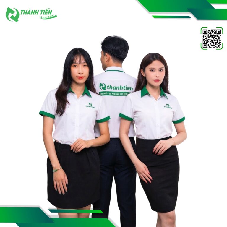 Mẫu Áo Sơ Mi Công Ty Thành Tiến Group