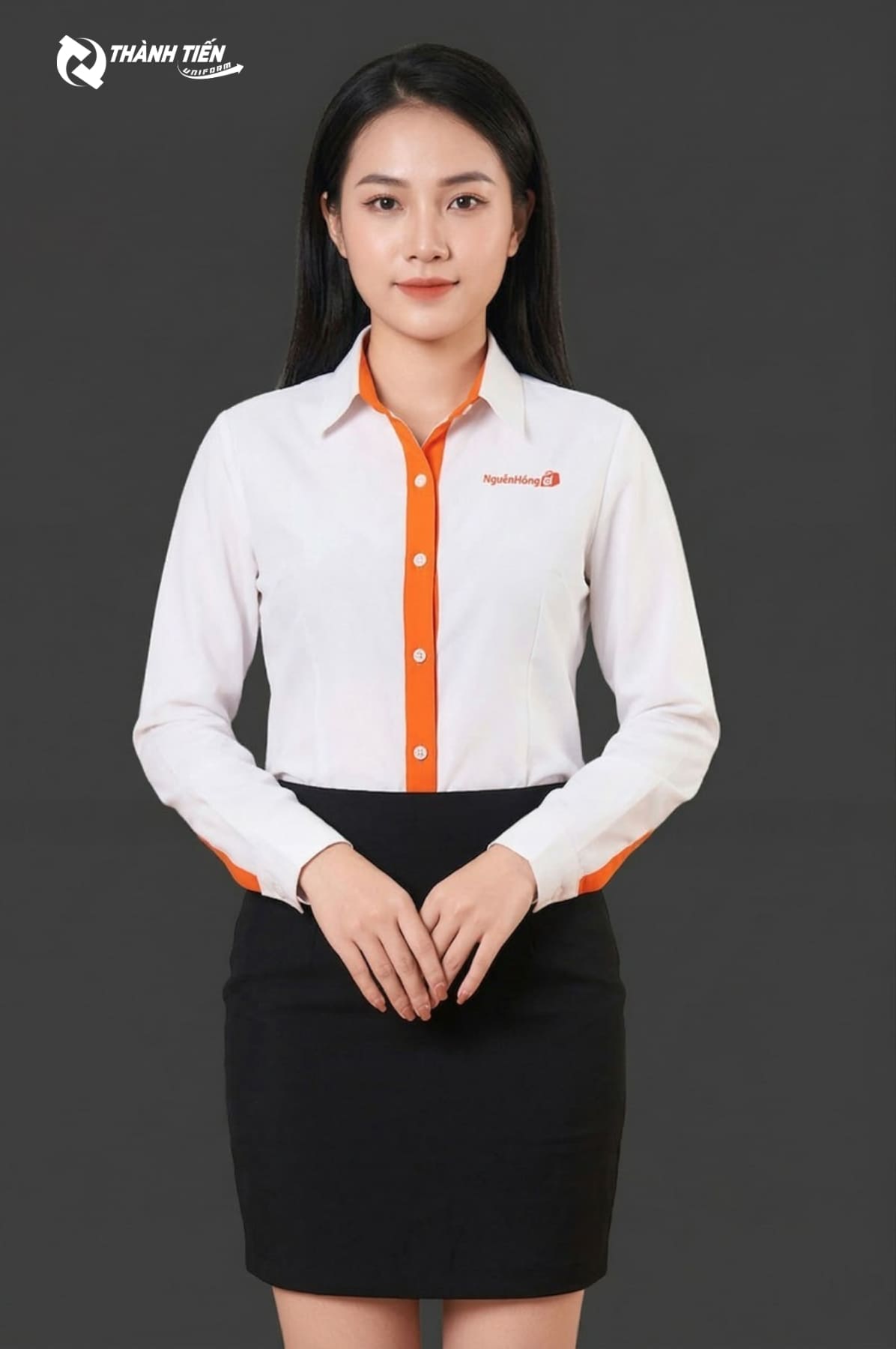 Áo sơ mi nữ tay phồng 