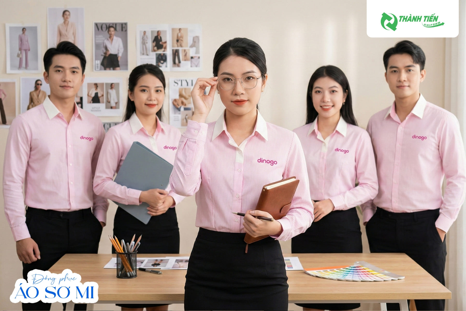 Áo sơ mi văn phòng thể hiện được sự chuyên nghiệp