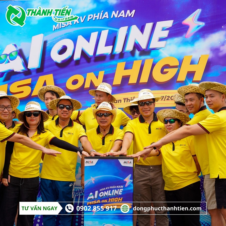 Mẫu đồng phục công ty đẹp nhất cho teambuilding