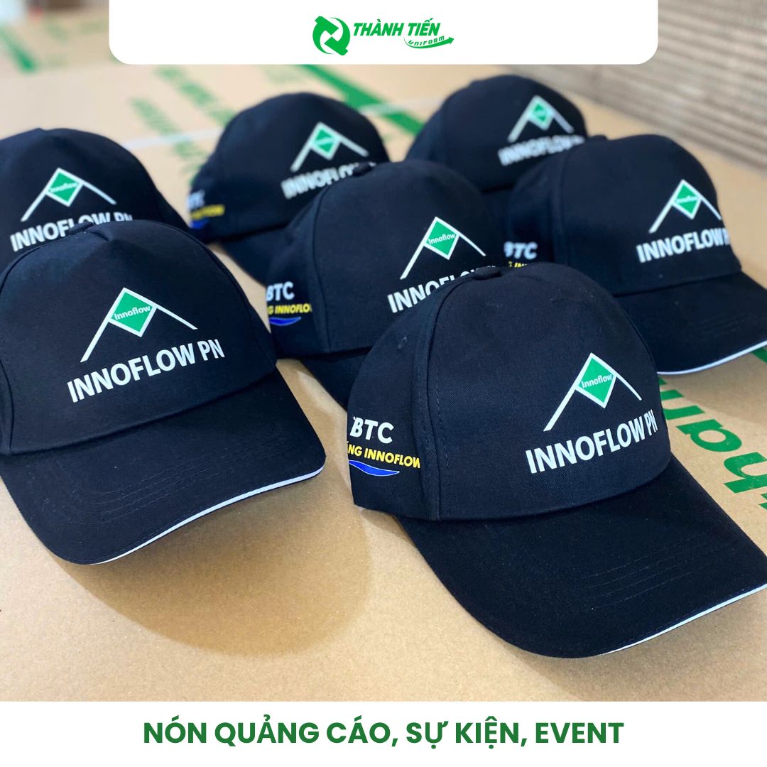 Chất liệu vải may nón quảng cáo bền đẹp