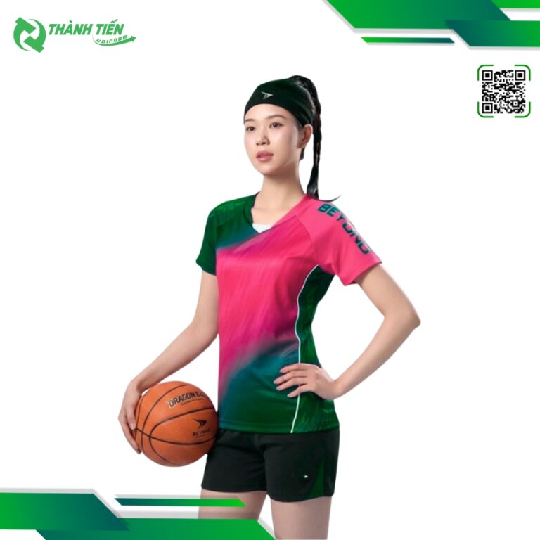 Mẫu áo đồng phục thể thao bóng rổ màu galaxy ấn tượng