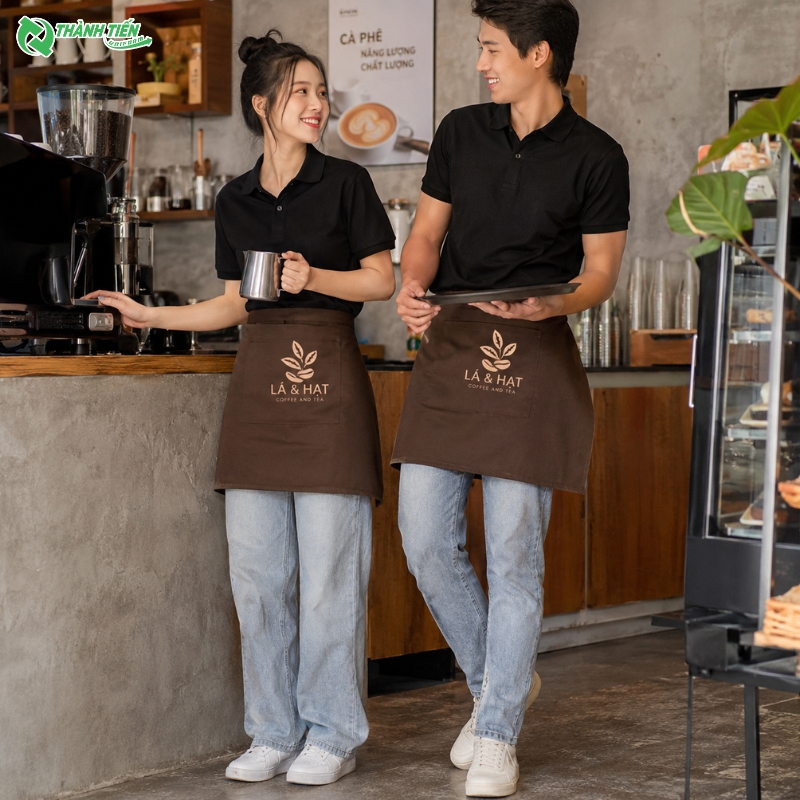Mẫu tạp dề coffee cao cấp dành cho barista chuyên nghiệp
