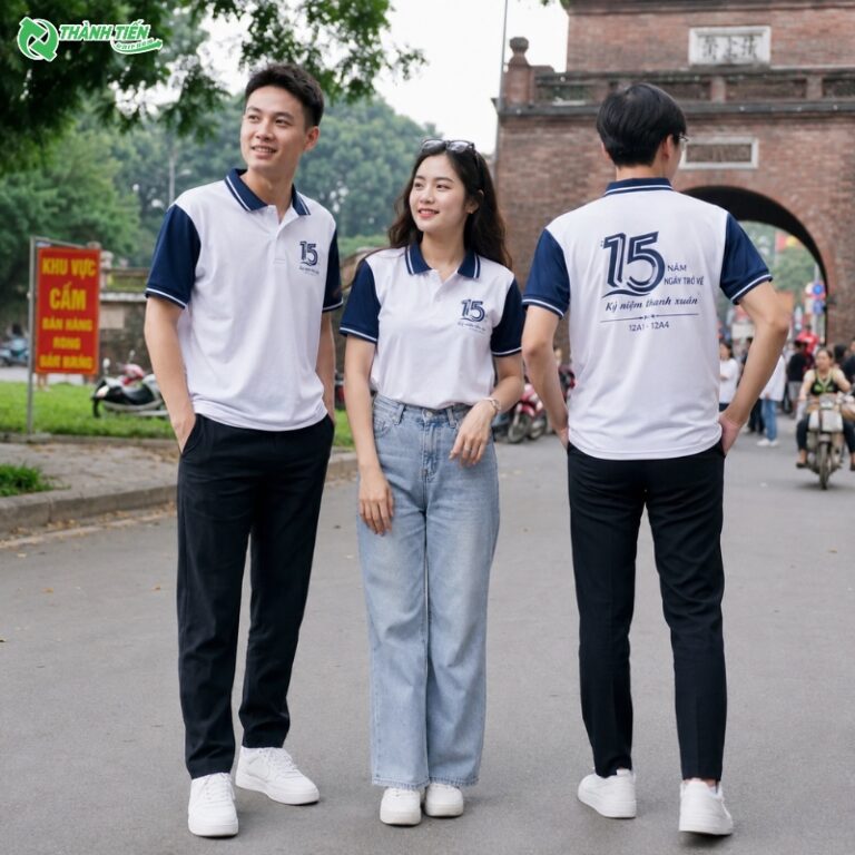 Mẫu áo đồng phục họp lớp 15 năm đẹp