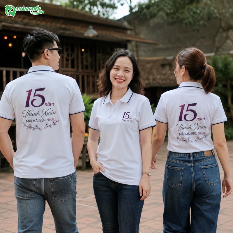 Lợi ích khi đặt may áo đồng phục họp lớp 15 năm cho tập thể 