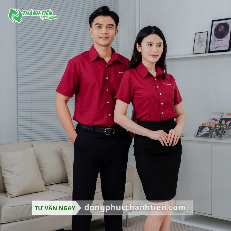 Mẫu áo sơ mi công sở cho doanh nhân 