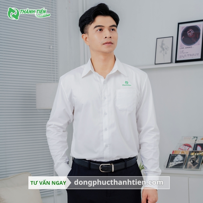Mẫu áo sơ mi dáng suông thoải mái 