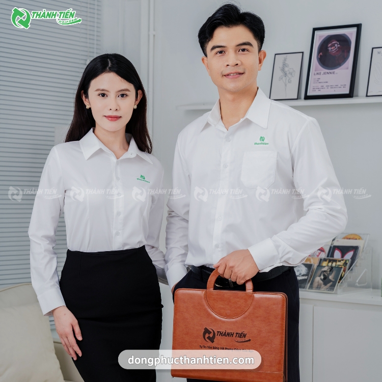 May đồng phục công ty phù hợp môi trường làm việc