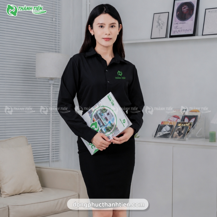 Đồng phục công ty chuyên nghiệp tạo ấn tượng với khách hàng