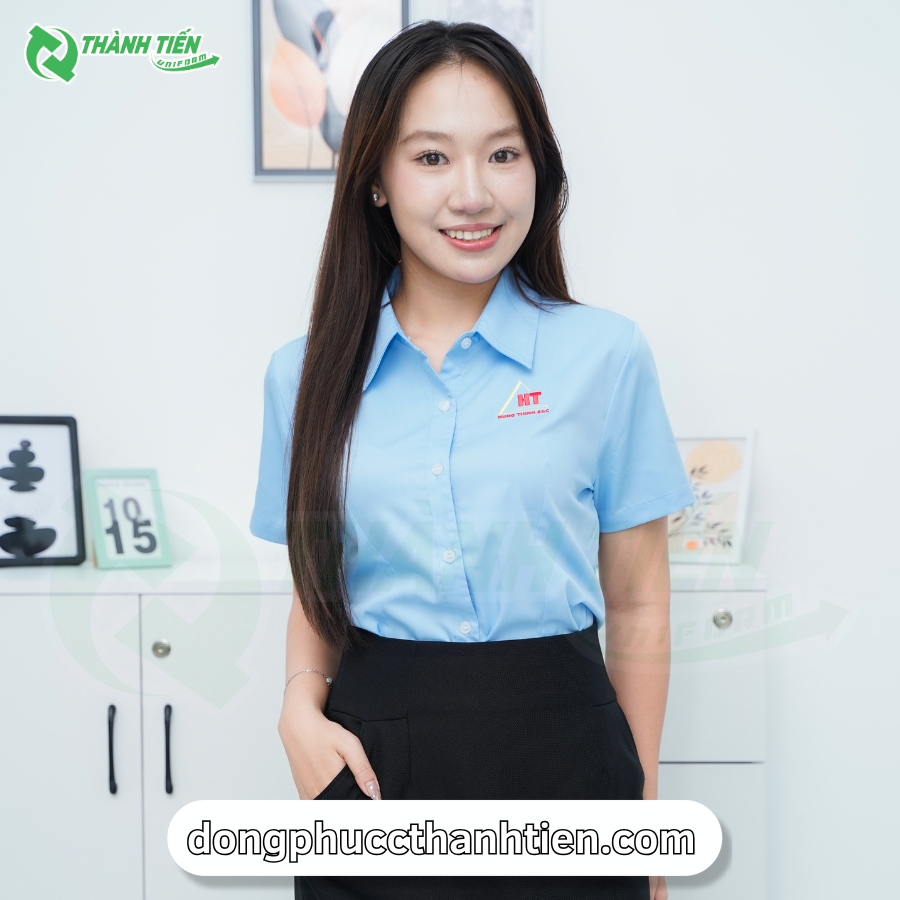 ao so mi dong phuc 1